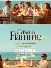 Casa in fiamme